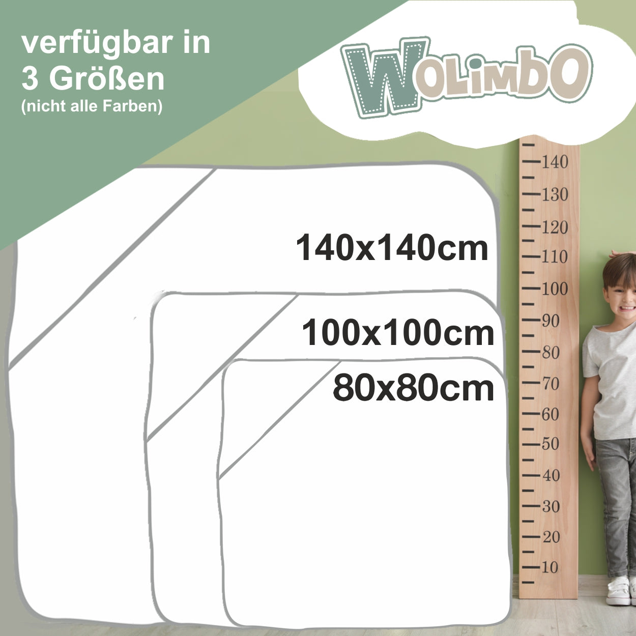 3 verschiedene Größen verfügbar