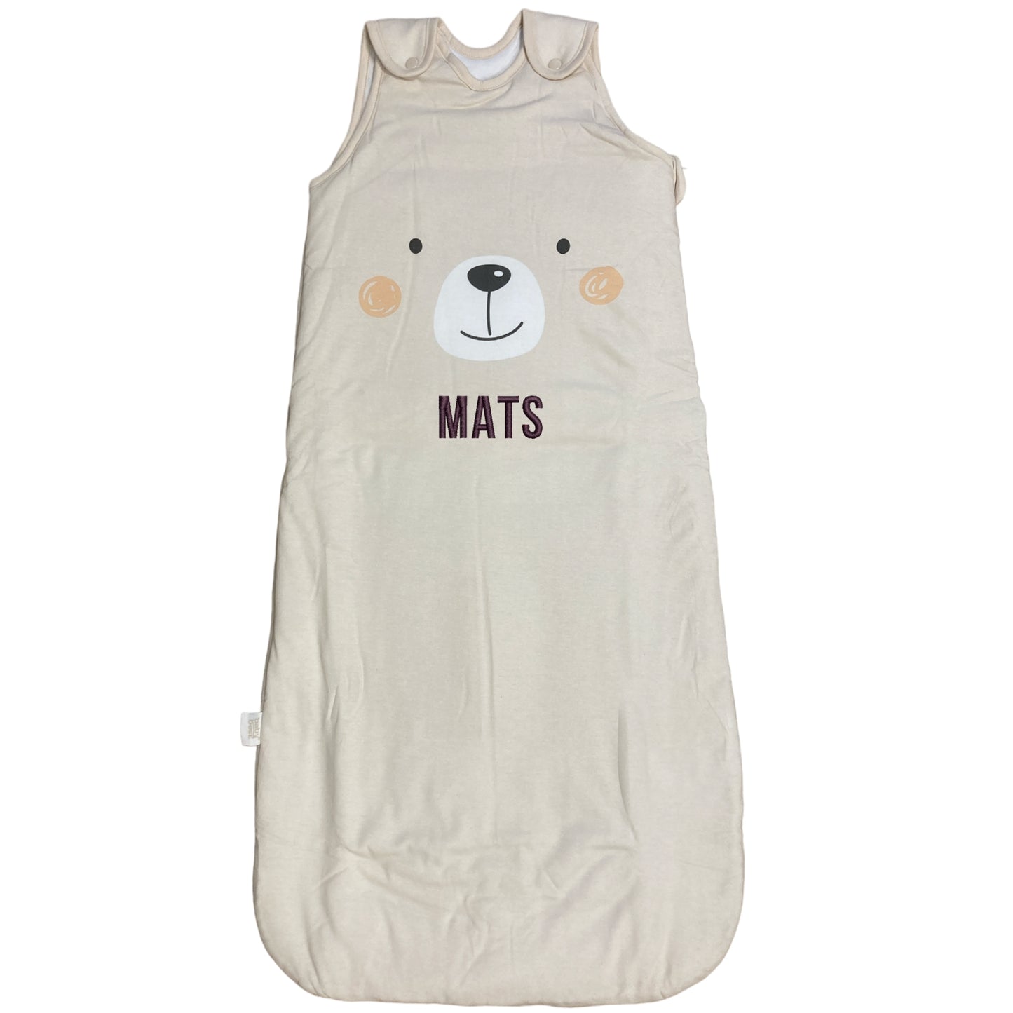 Schlafsack mit Namen Little Bear Motiv für Kinder