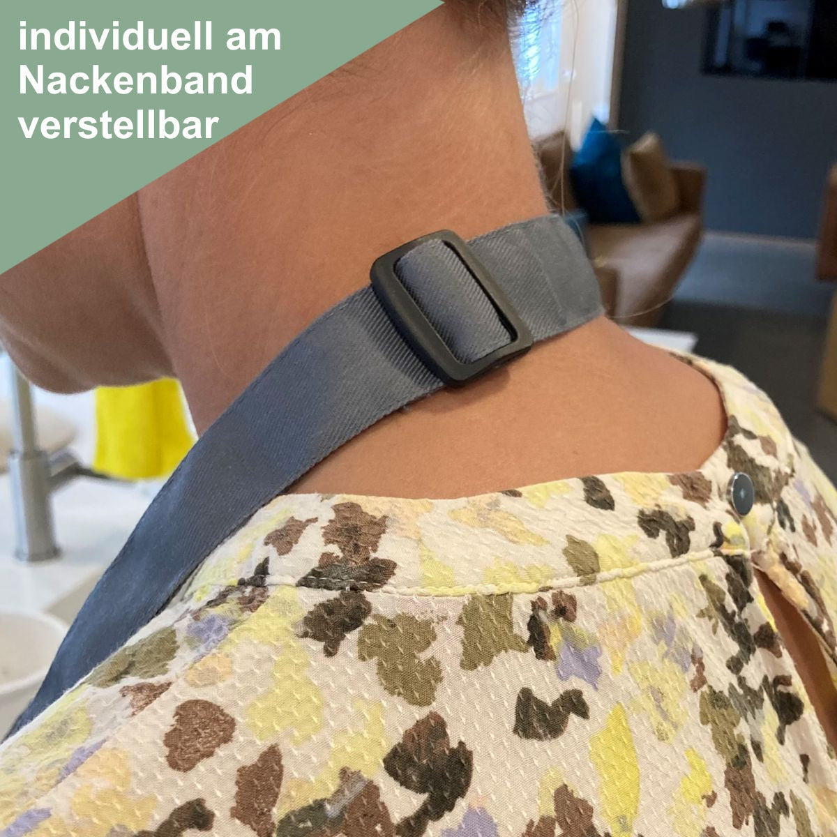 Foto des verstellbaren Nackenbandes