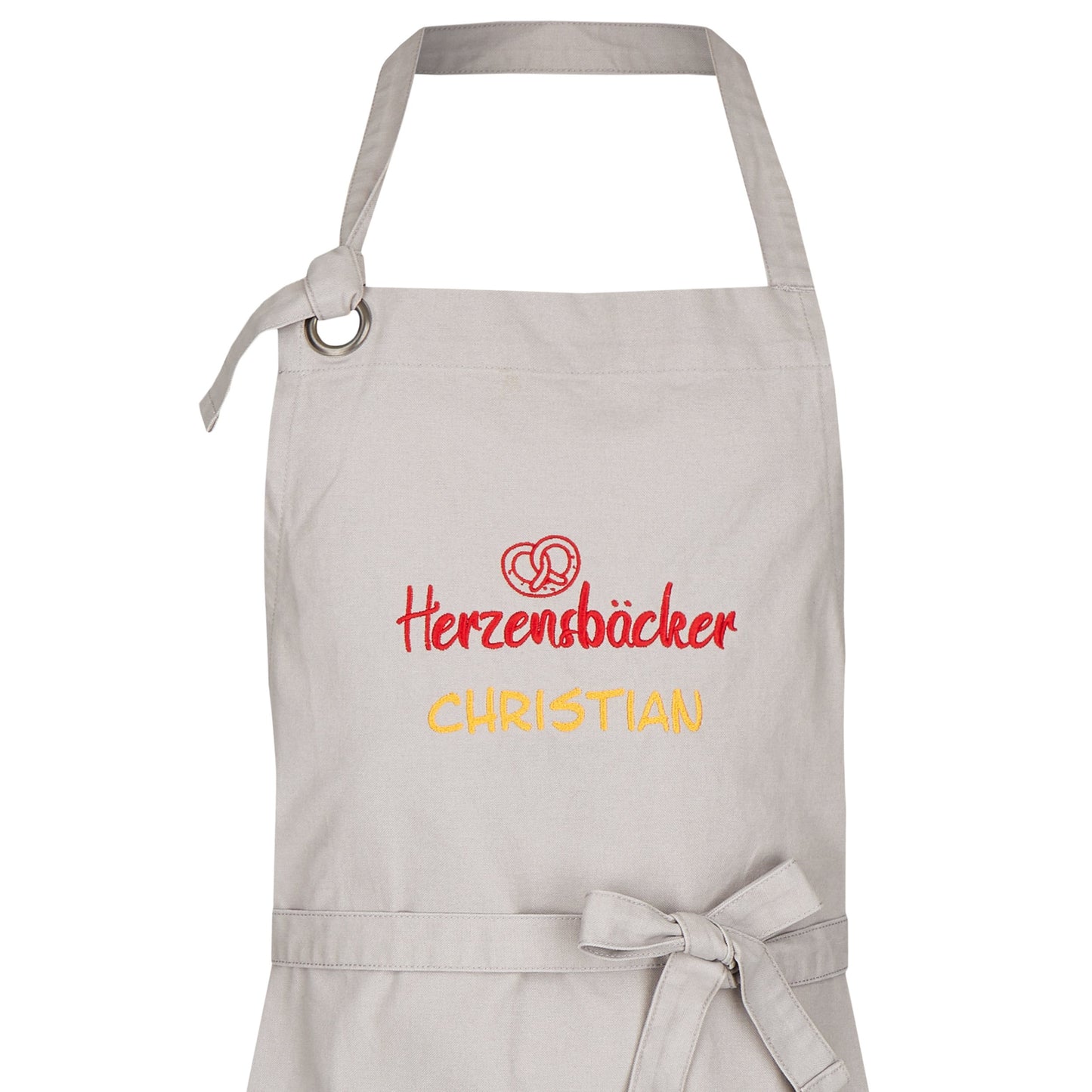 Beispiel Schürze mit Namen