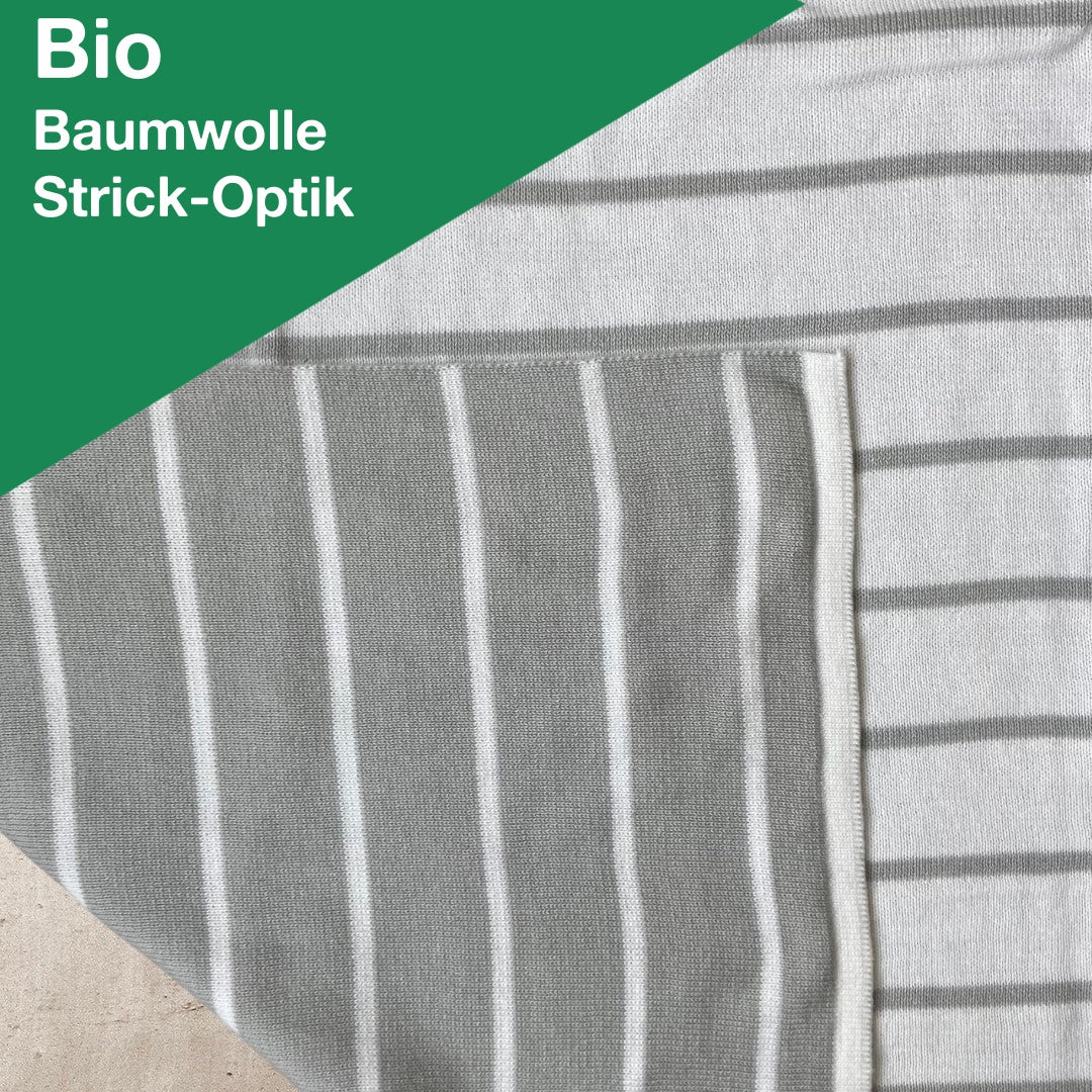 Bio-Baumwolle STrickdecke i love you mit Namen bestickt