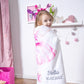 Detailansicht Fee Kinderdecke mit Namen bestickt