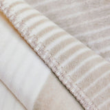 Wohndecke 150x200 cm - Baumwollmix -MADE IN GERMANY- mit Namen bestickt