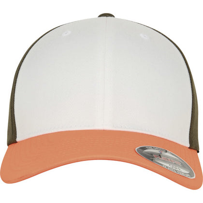 3-Tone Flexfit Cap Mütze – personalisierbar mit Jagd und Outdoor Motiv