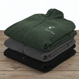 Personalisierbare Fleecejacke mit Motiv und Namen für Jäger Herren