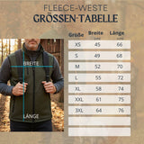 Stretch Fleeceweste – funktional & bequem | personalisierbar