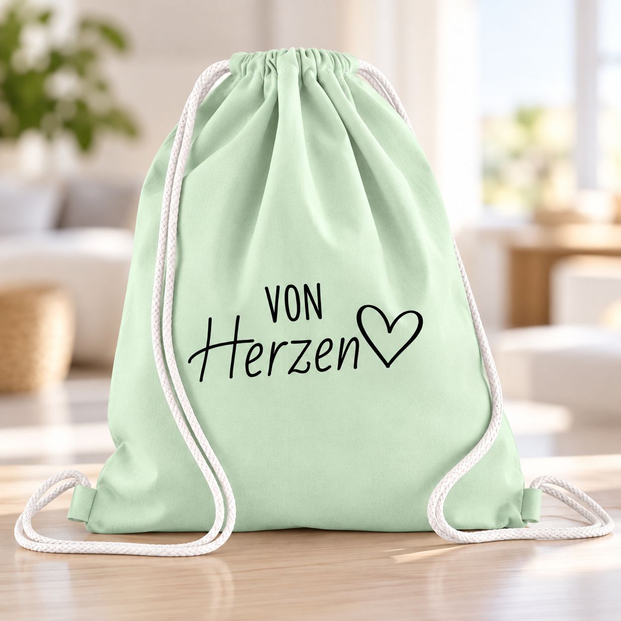 Geschenkbeutel Von Herzen 37x46cm
