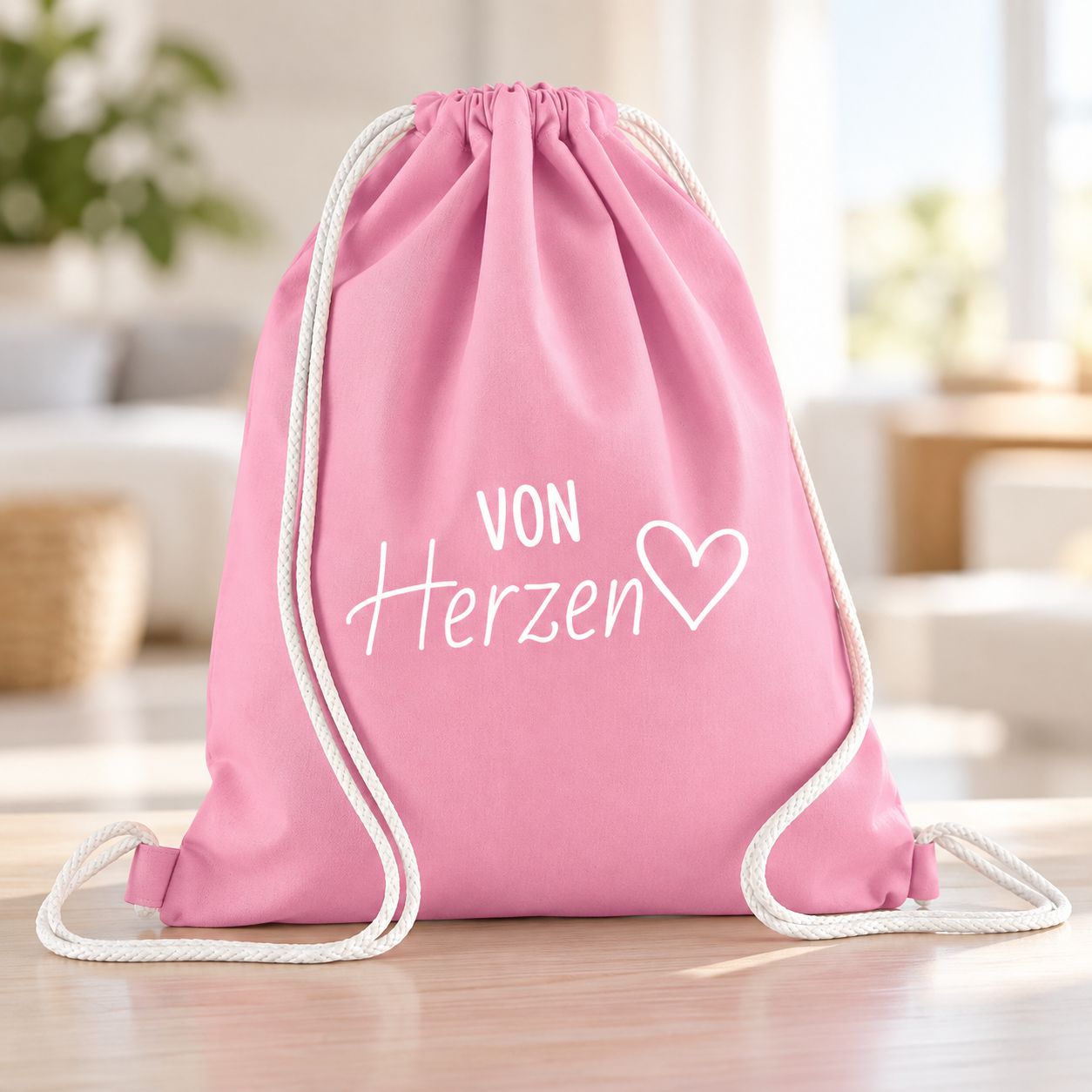 Geschenkbeutel Von Herzen 37x46cm
