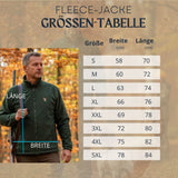 Robuste Jagd Fleecejacke für Jäger Herren – Personalisierbar mit Motiv