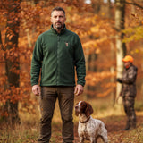Robuste Jagd Fleecejacke für Jäger Herren – Personalisierbar mit Motiv