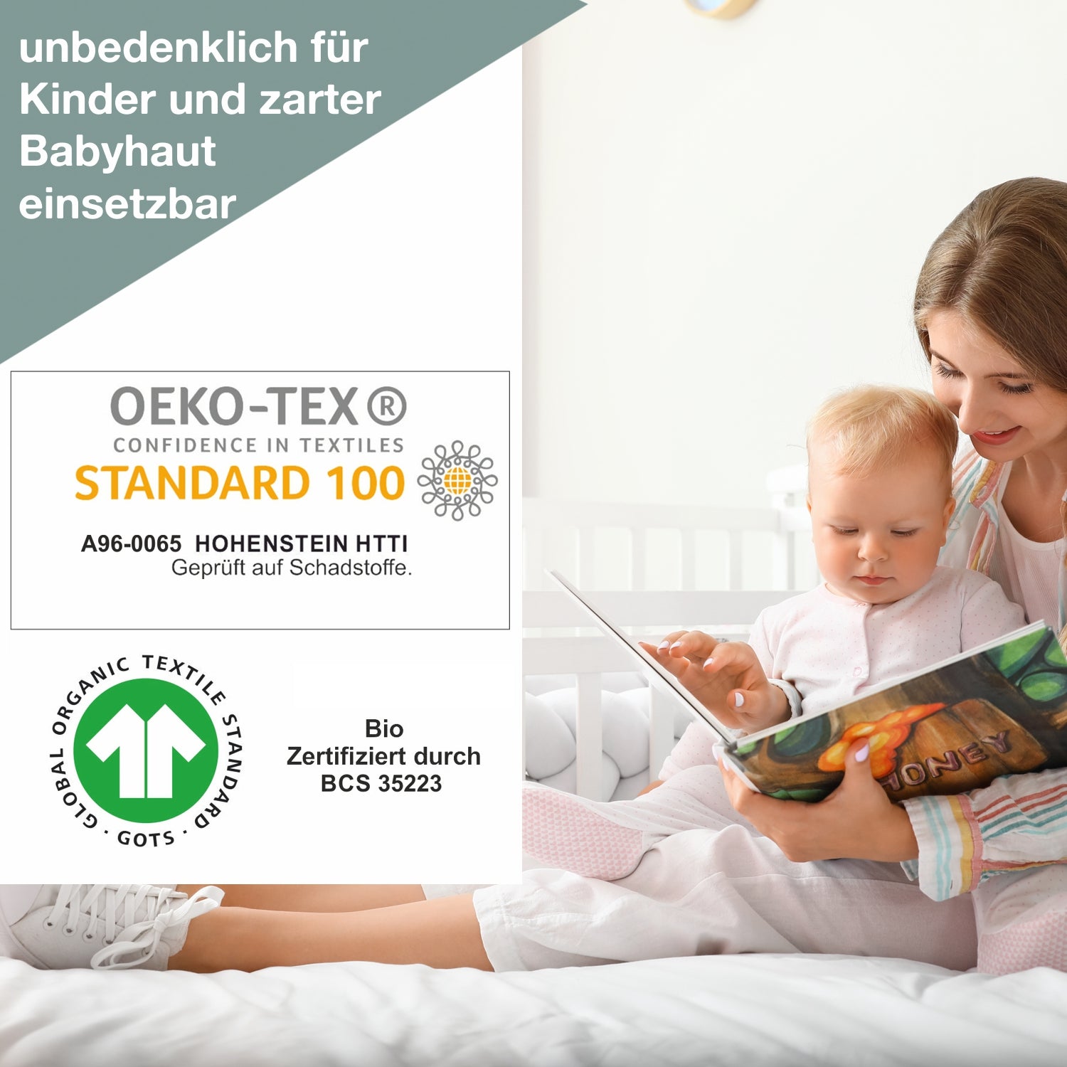 OEKO-TEX und GOTS Zertifizierung