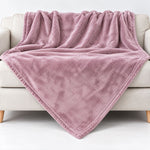 Kuscheldecke in altrosa 150 × 200 cm ohne Personalisierung