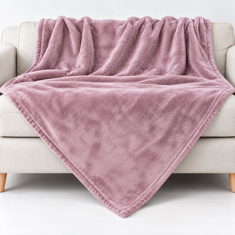 Kuscheldecke in altrosa 150 × 200 cm ohne Personalisierung