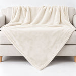Kuscheldecke in creme 150 × 200 cm ohne Personalisierung