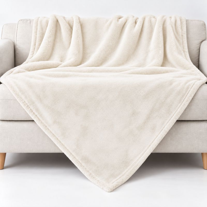 Kuscheldecke in creme 150 × 200 cm ohne Personalisierung
