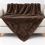 Kuscheldecke in dunkelbraun 150 × 200 cm ohne Personalisierung