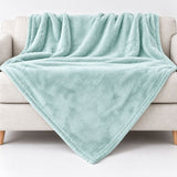Kuscheldecke in hellblau 150 × 200 cm ohne Personalisierung