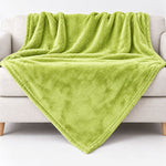 Kuscheldecke in limette 150 × 200 cm ohne Personalisierung