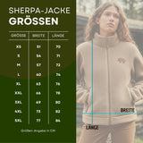 Sherpa Fleecejacke - personalisierbar
