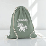 Geschenkbeutel EINHORN Schulkind 37x46cm