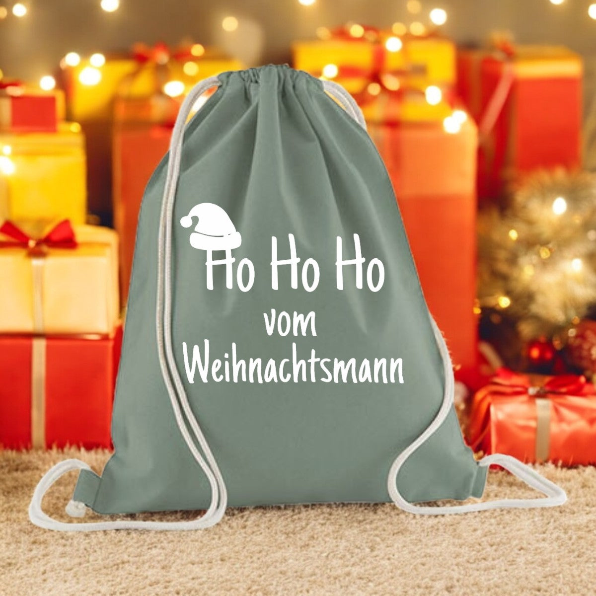 Comedy Bags Turnbeutel – „Weil Wegen Baum Und So“, 37 X 46 Cm