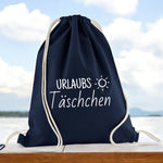 Geschenkbeutel für personalisierte Handtücher und Babydecken von wolimbo im Farbton navy