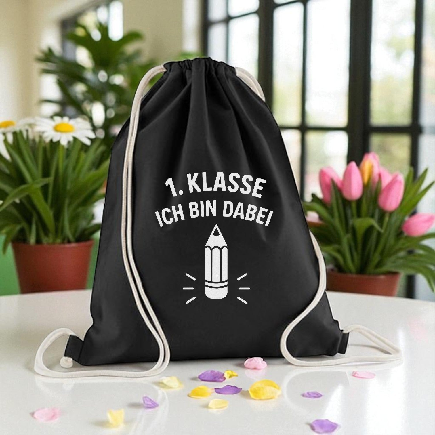 Geschenkbeutel Ich bin dabei 1.Klasse 37x46cm