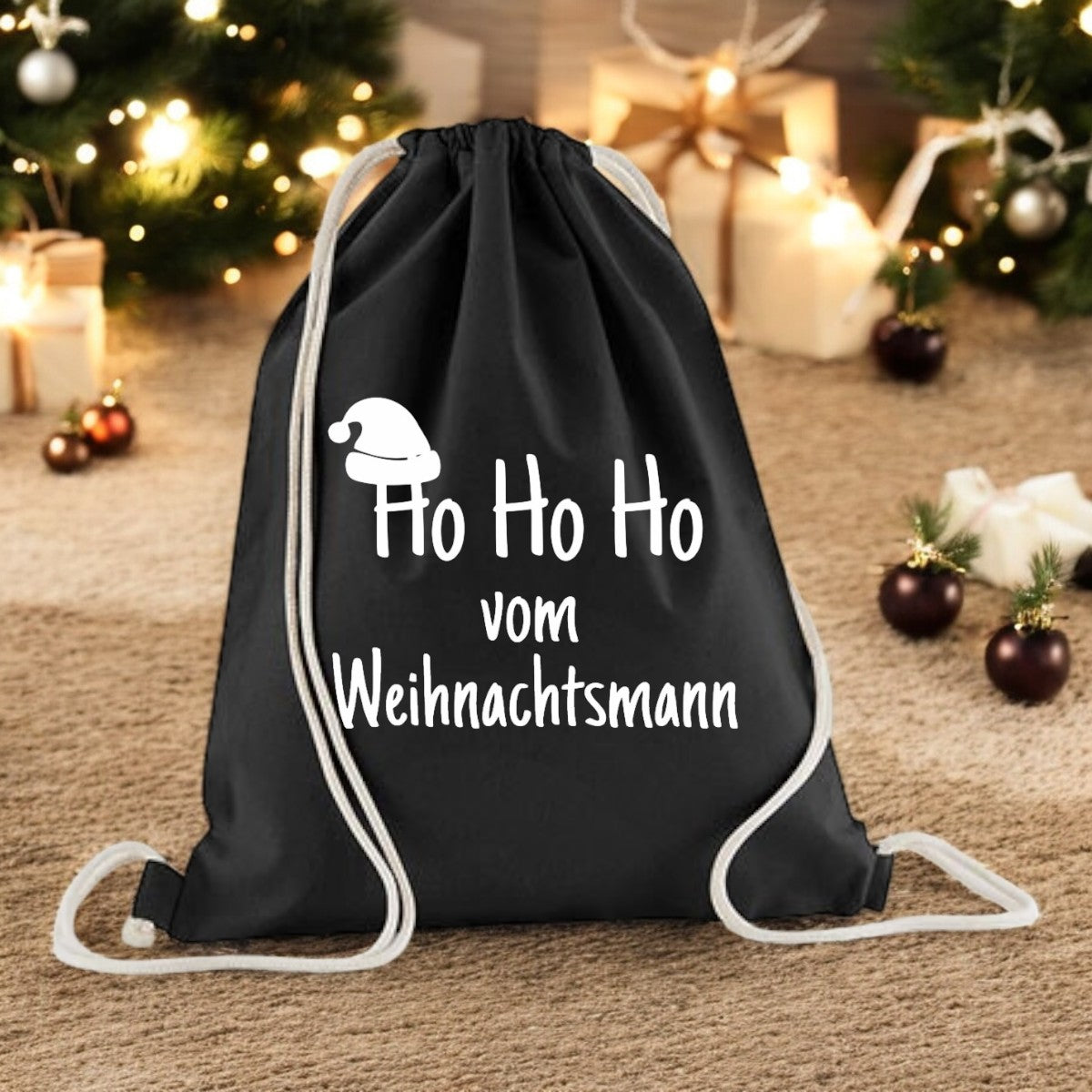 Comedy Bags Turnbeutel – „Weil Wegen Baum Und So“, 37 X 46 Cm