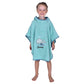 Badeponcho Wal Motiv Bio-Baumwolle mit Namen