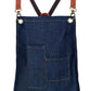 Zoom BBQ Schürze mit Namen Denim