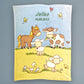 Bauernhof Babydecke mit Namen bestickt von wolimbo