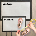 Größenverhältnis Kinder und Erwachsenen Matte