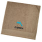 Beispiel Taupe Handtuch mit Namen und Motiv bestickt